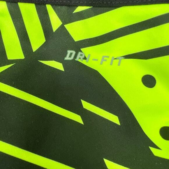 Nike PRO women’s size M, leggings, DRI-FIT black & lim, NWT - Picture 6 of 8